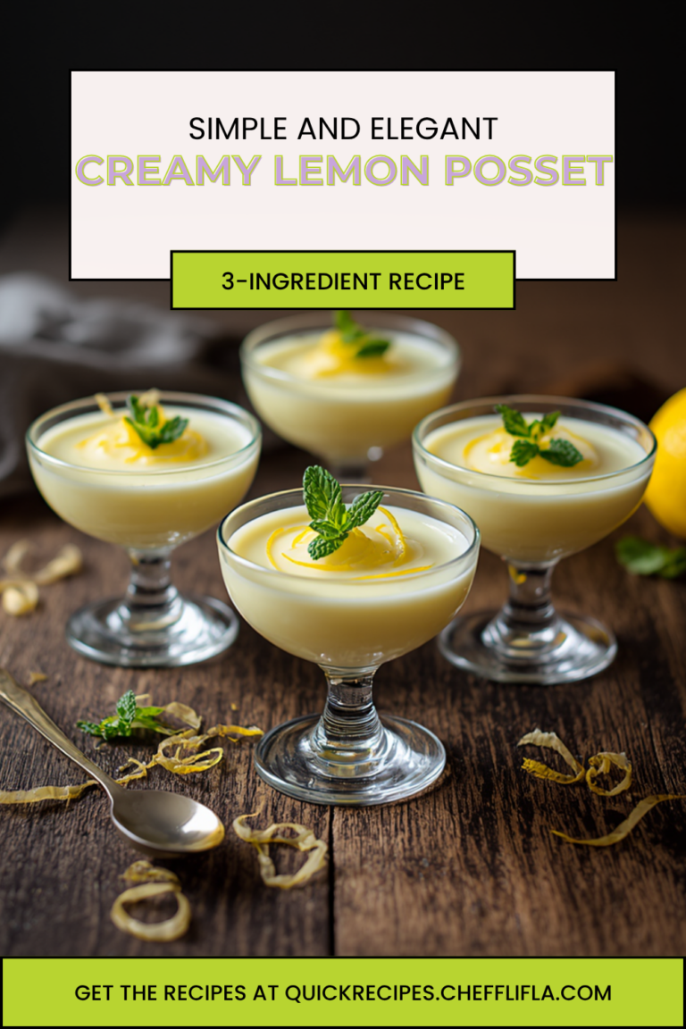How to Make Lemon Posset Recipe