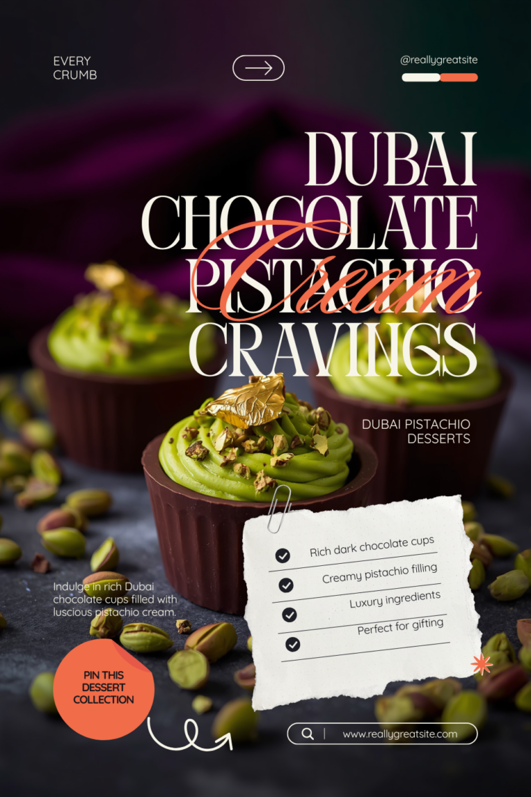 How to Make Viral Dubai Chocolate Pistachio Cups Fast